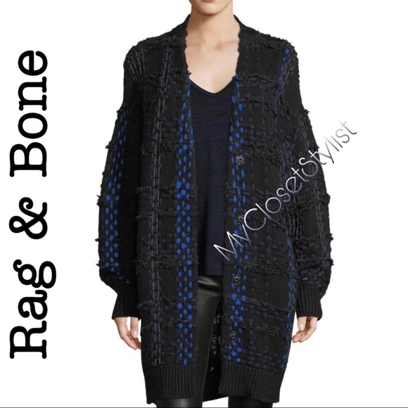 RAG & BONE Cardigan Sweater Coat NWT $800 Jacket XS/S New with Tags OOAK GIFT - Picture 4 of 9
